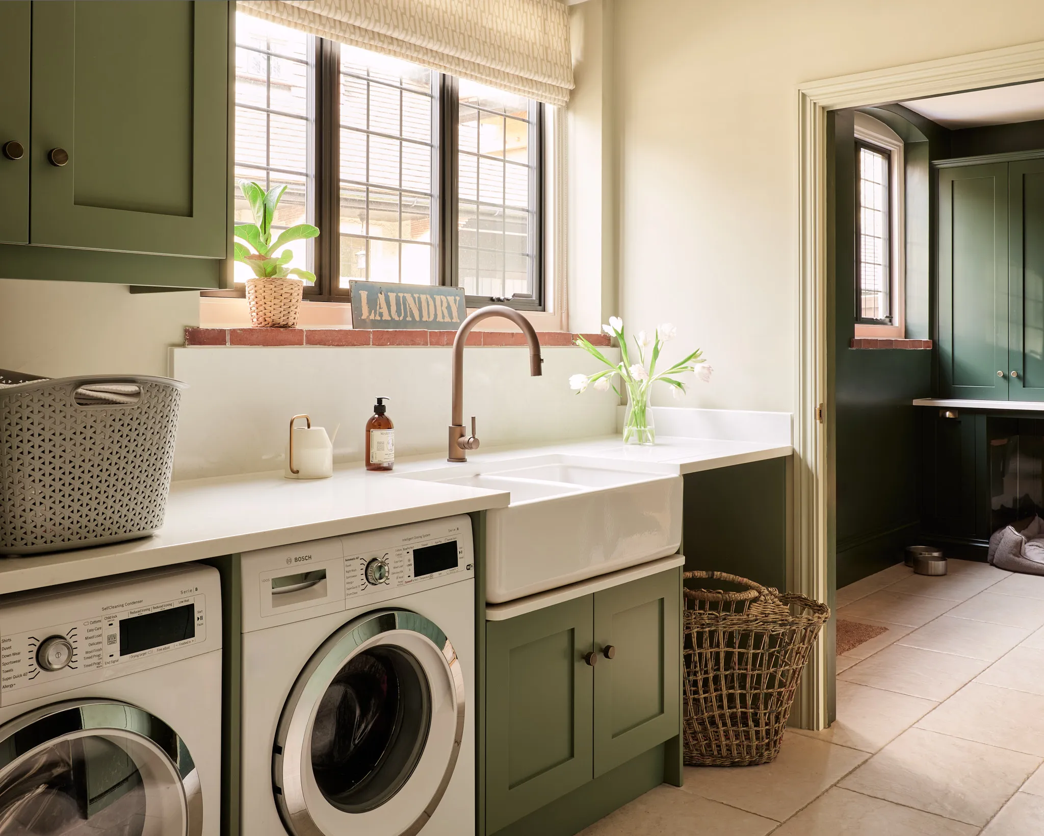 Utility leading to boot room