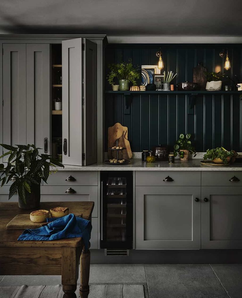 Rustic style Shaker kitchen John Lewis of Hungerford